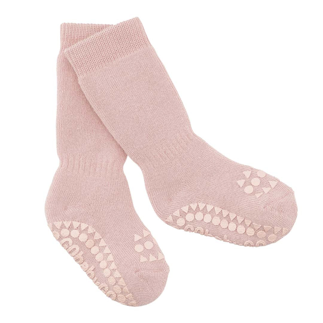 GoBabyGo: Rutschfeste Socken "Dusty Rose"