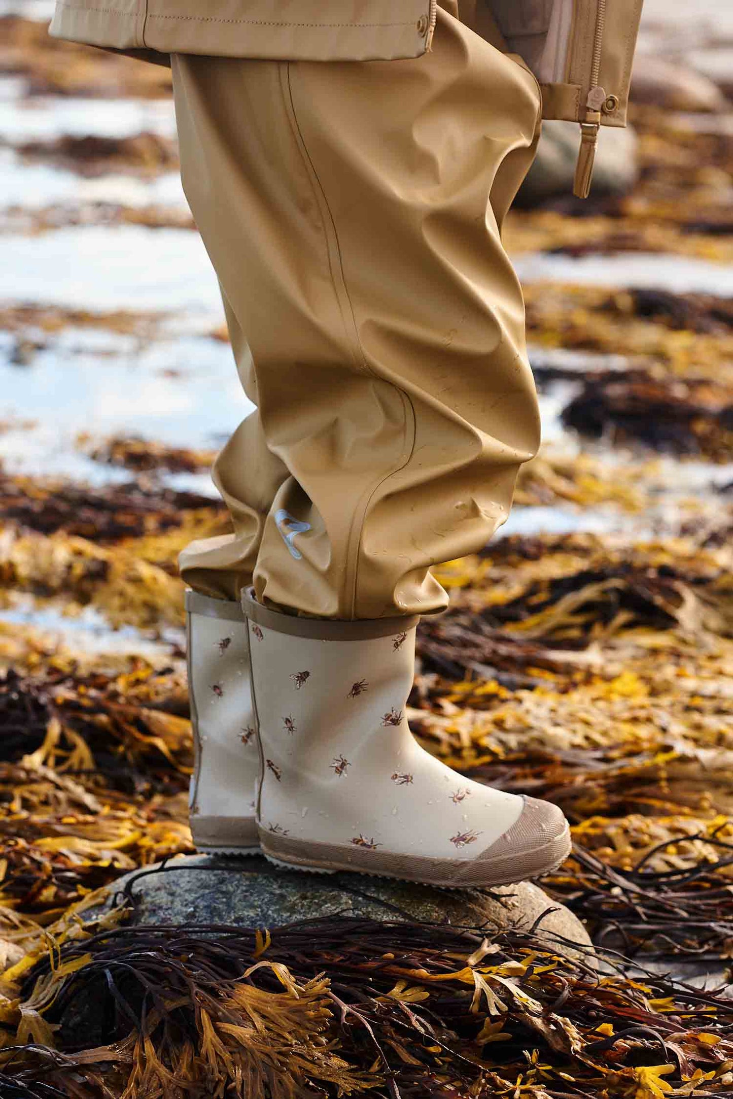 Wheat : Bottes en caoutchouc naturel "Bumblebee"