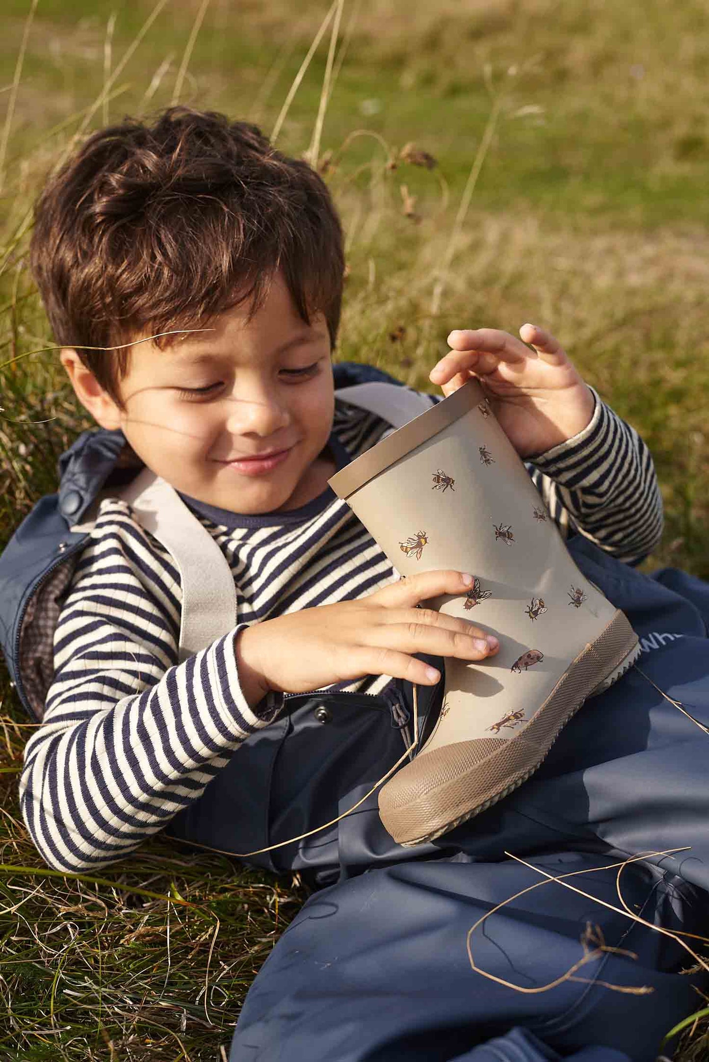 Wheat : Bottes en caoutchouc naturel "Bumblebee"