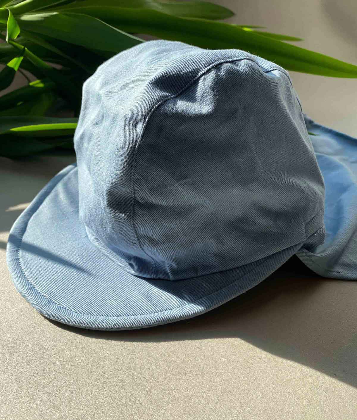 Filibabba : Chapeau de soleil légionnaire "Bleu poudré"
