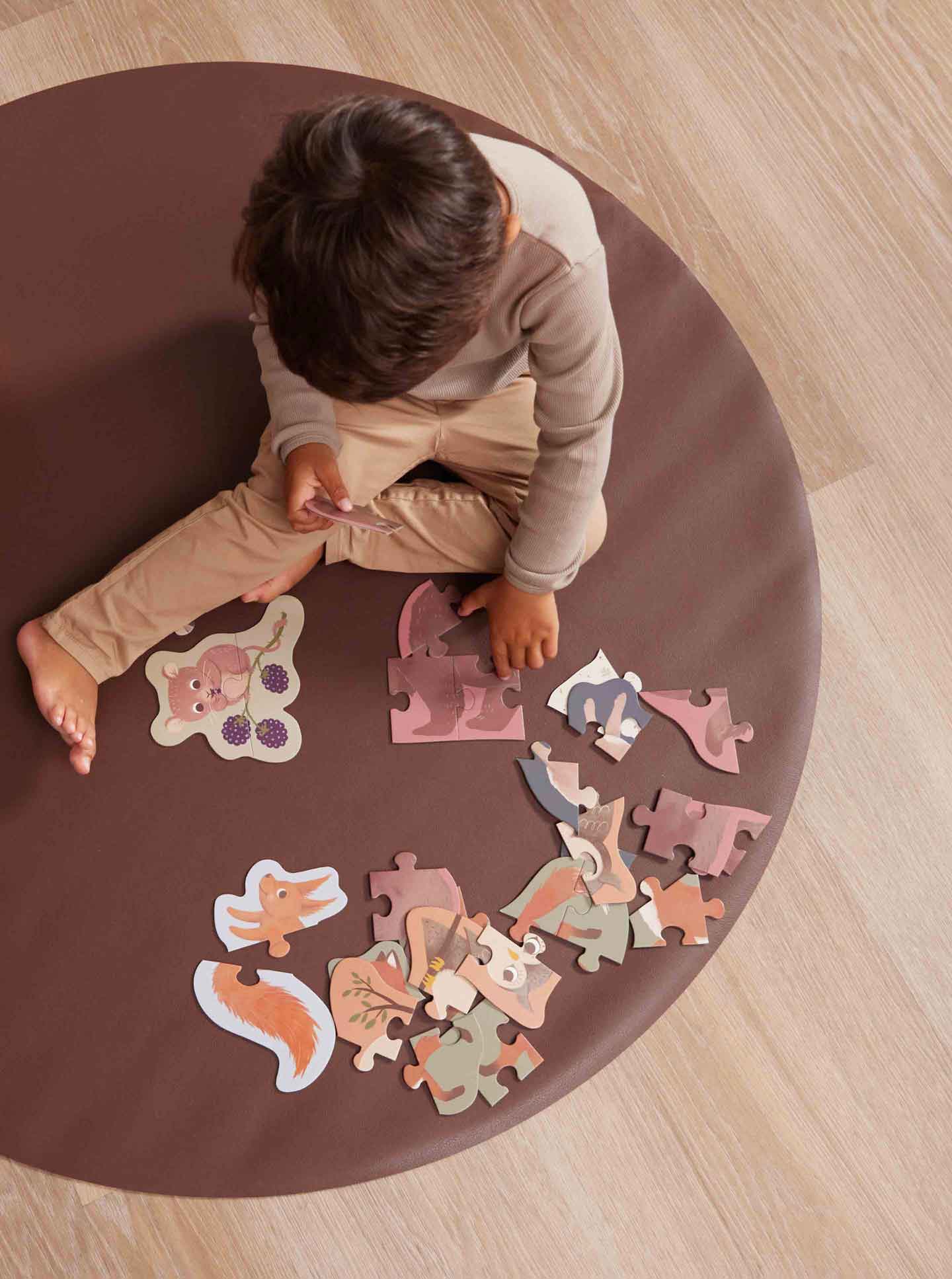 Filibabba : Coffret de 7 puzzles "Faune nordique"