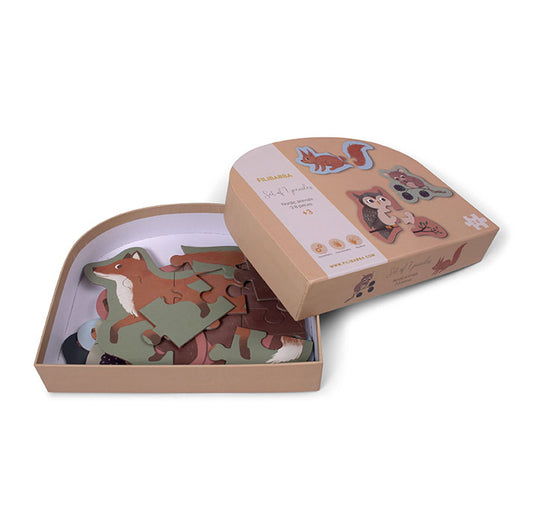 Filibabba: Set of 7 puzzles "Nordic Wildlife"
