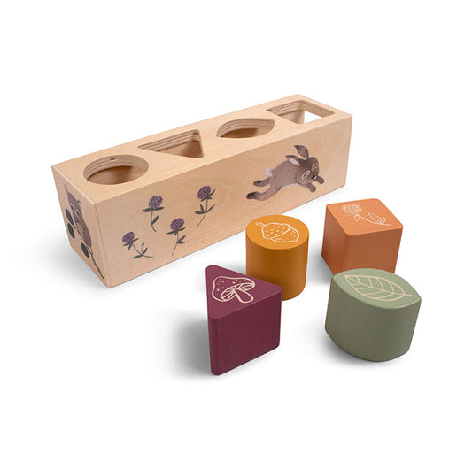 Filibabba: Wooden plug-in and shape game