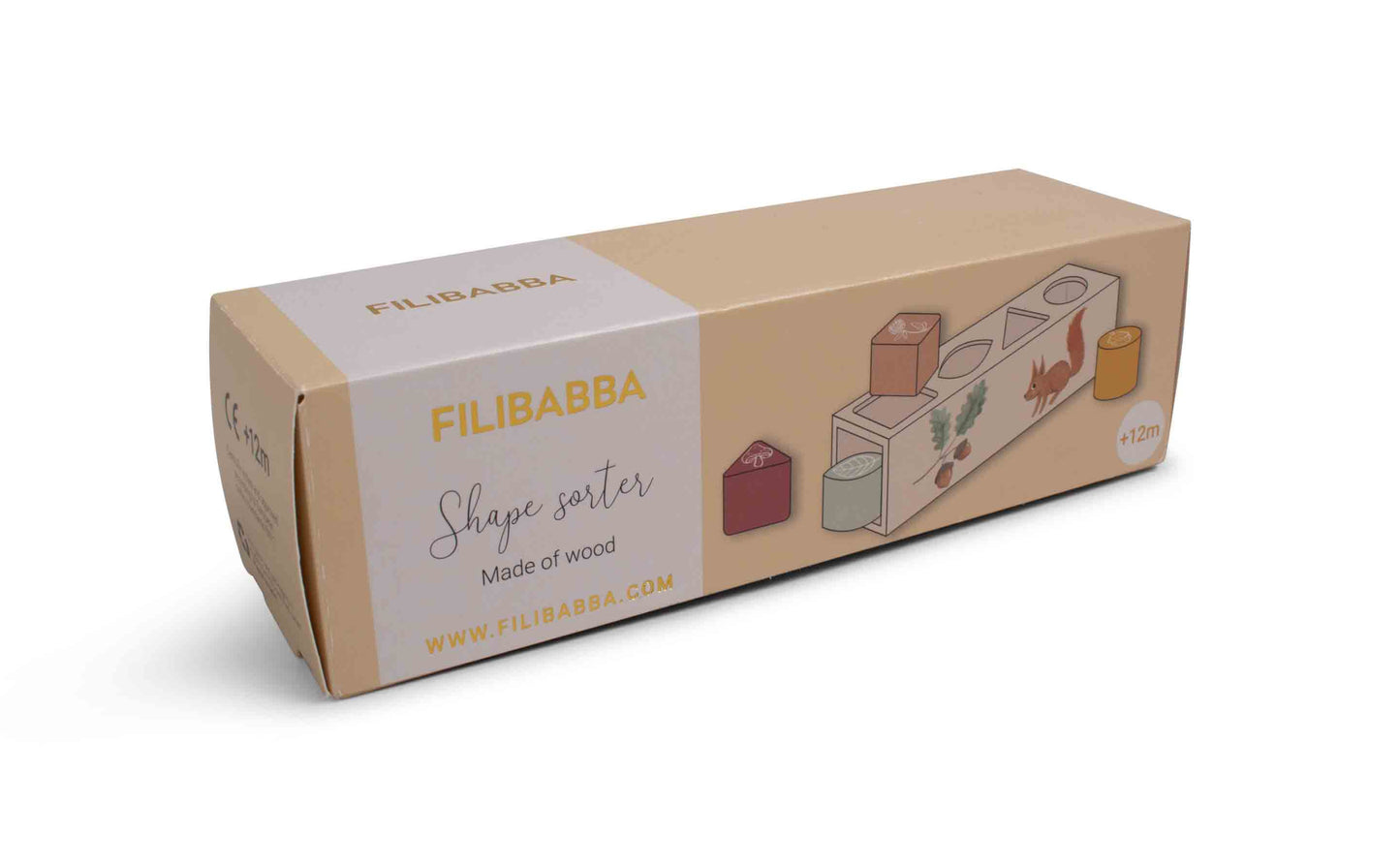 Filibabba : Jeu d'encastrement et de formes en bois