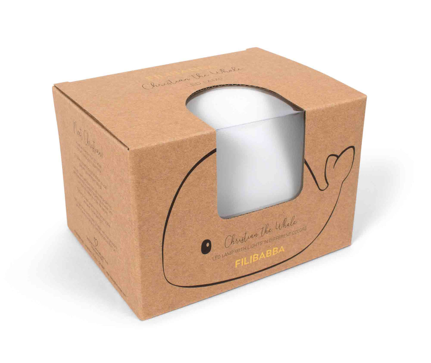 Filibabba: LED Lampe "Christian der Wal"