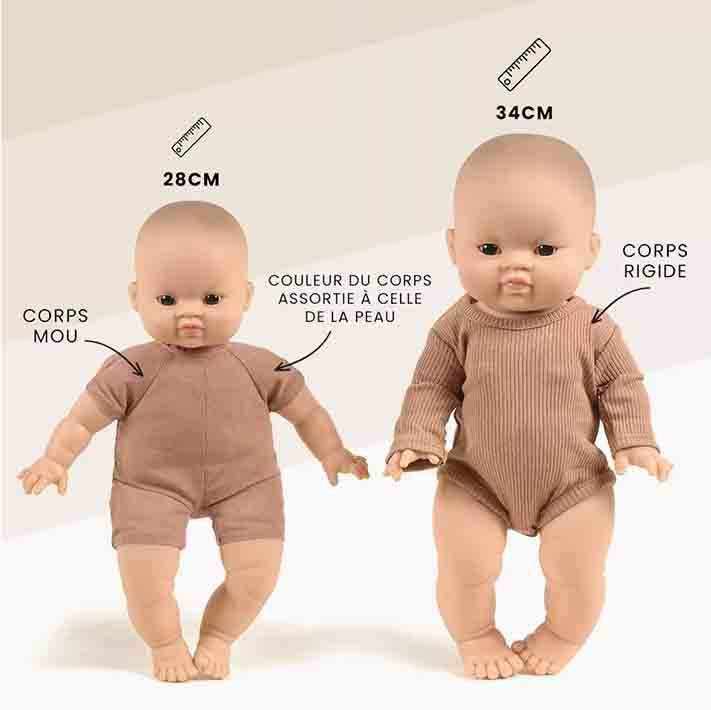 Minikane : Poupée bébé "Garance" 28 cm