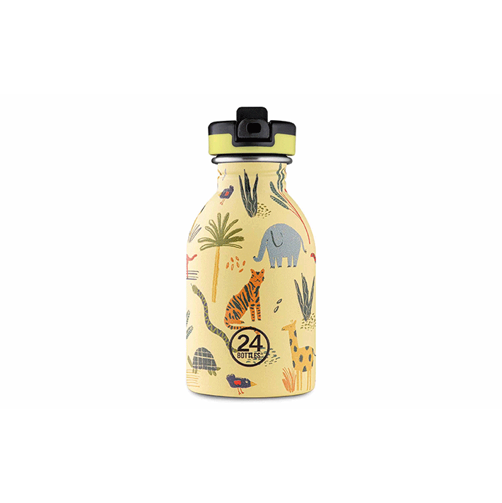 24 Bottles : Gourde Urban "Jungle Friends" 250 ml