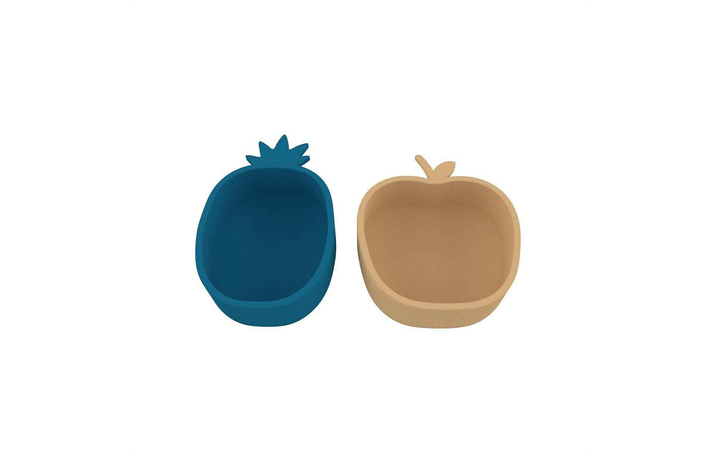 Oyoy : Bols pour enfants "Ananas & Pomme" - Lot de 2