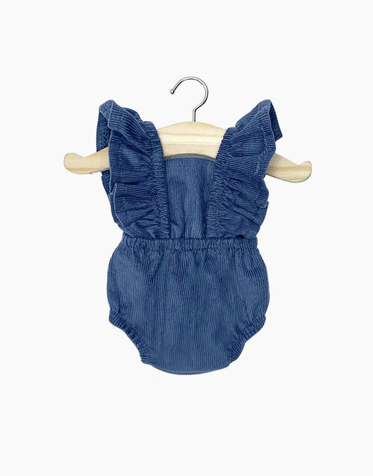 Minikane: Doll Clothes "Short Sleeve Romper" Gordis 34 cm Dark Blue
