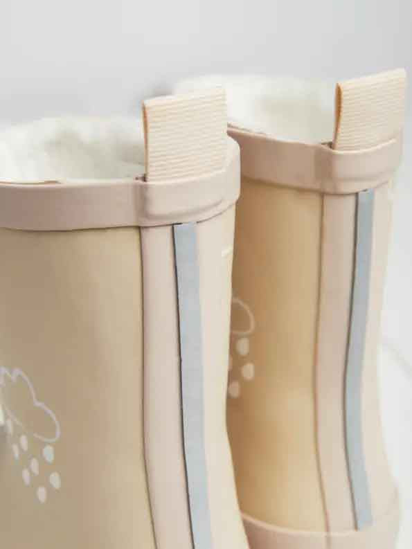 Grass and Air : Bottes en caoutchouc d'hiver "Changement de couleur magique" Stone