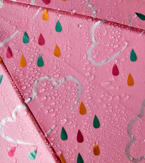 Grass and Air : Parapluie "Changement de couleur magique" Rose