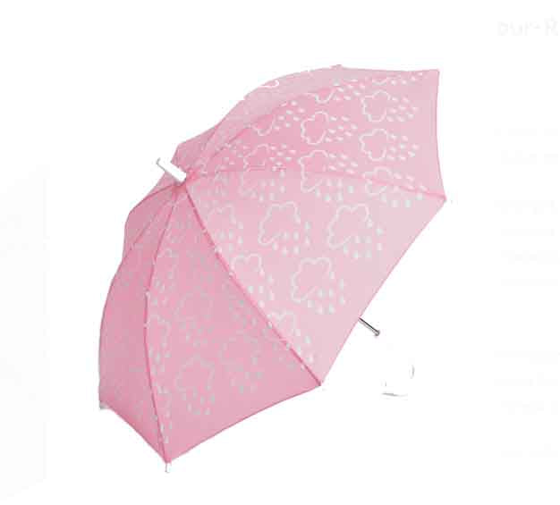 Grass and Air : Parapluie "Changement de couleur magique" Rose
