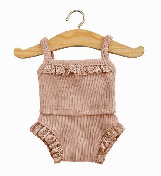 Minikane: Doll Clothes "Underwear" Two-Piece Gordis 34/37 cm Pink