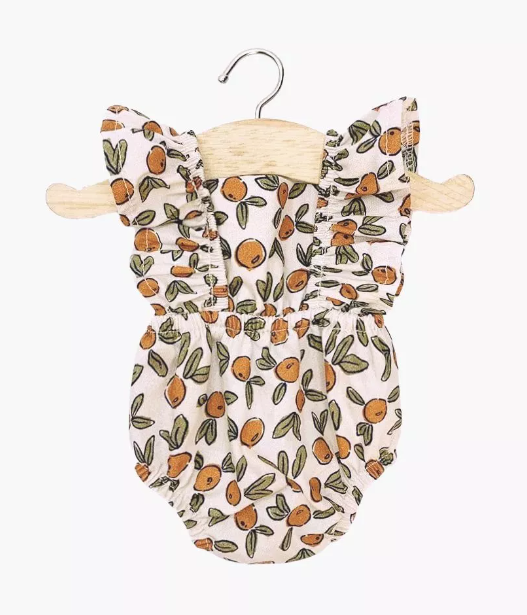 Minikane: Doll clothes "Romper Lou" Gordis 34/37 cm Fleur d'Oranger