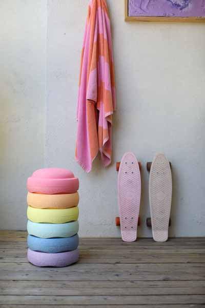 Stapelstein® : Set arc-en-ciel de 6 pièces "Pastel" | NOUVEAU