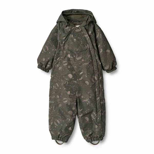 Wheat: Snowsuit "Adi" Dry Black Space