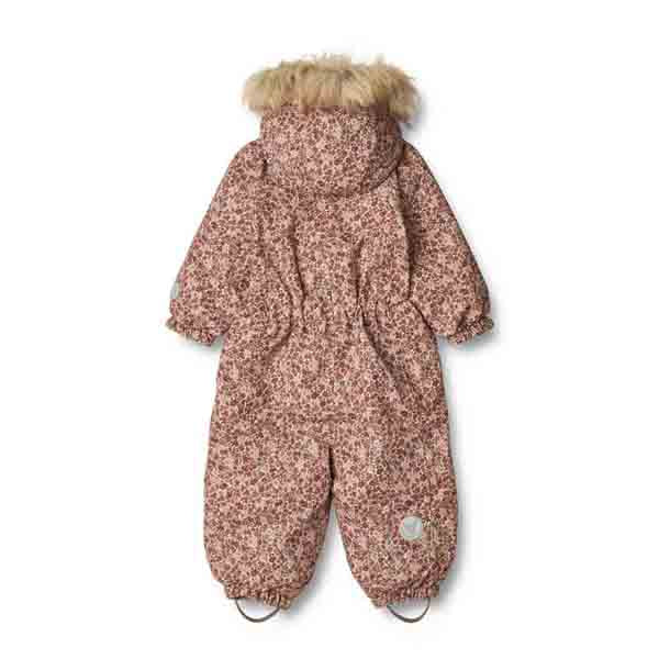 Wheat : Combinaison de neige "Nickie Tech" Rose Dust Flowers