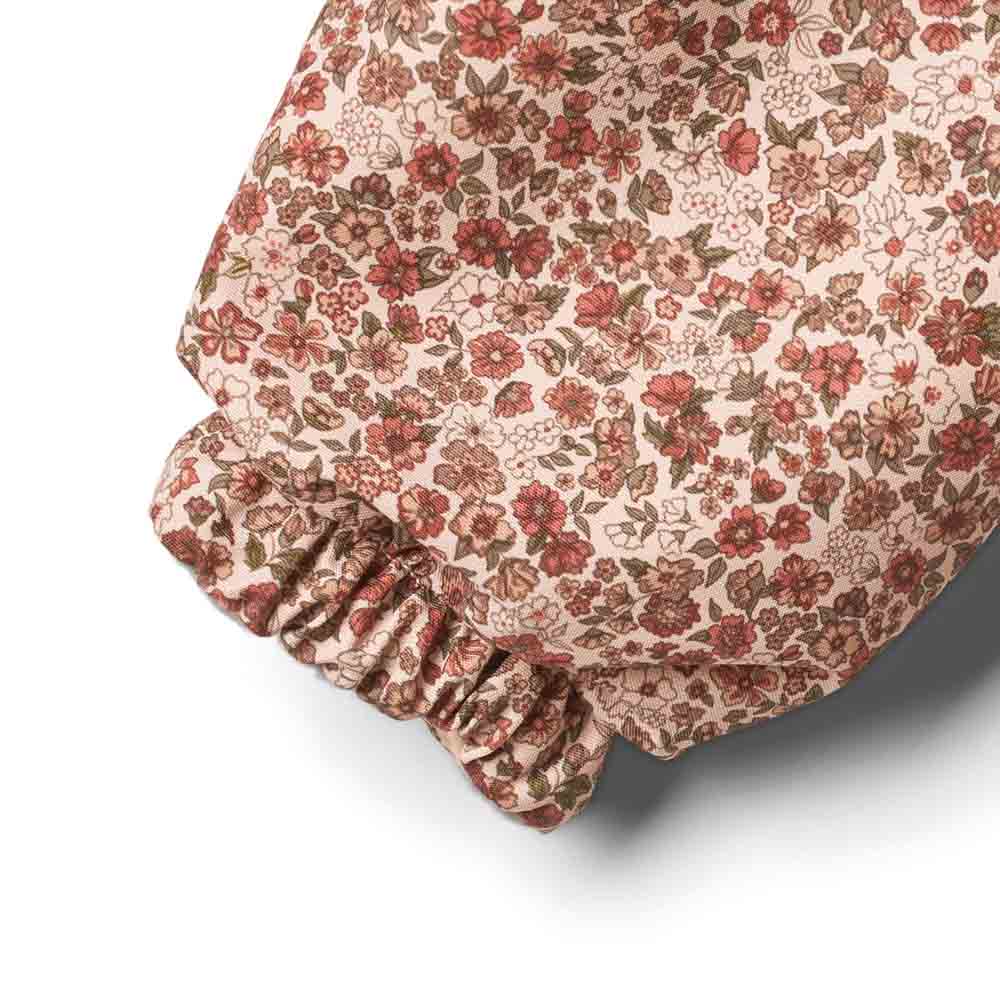 Wheat : Combinaison de neige "Nickie Tech" Rose Dust Flowers
