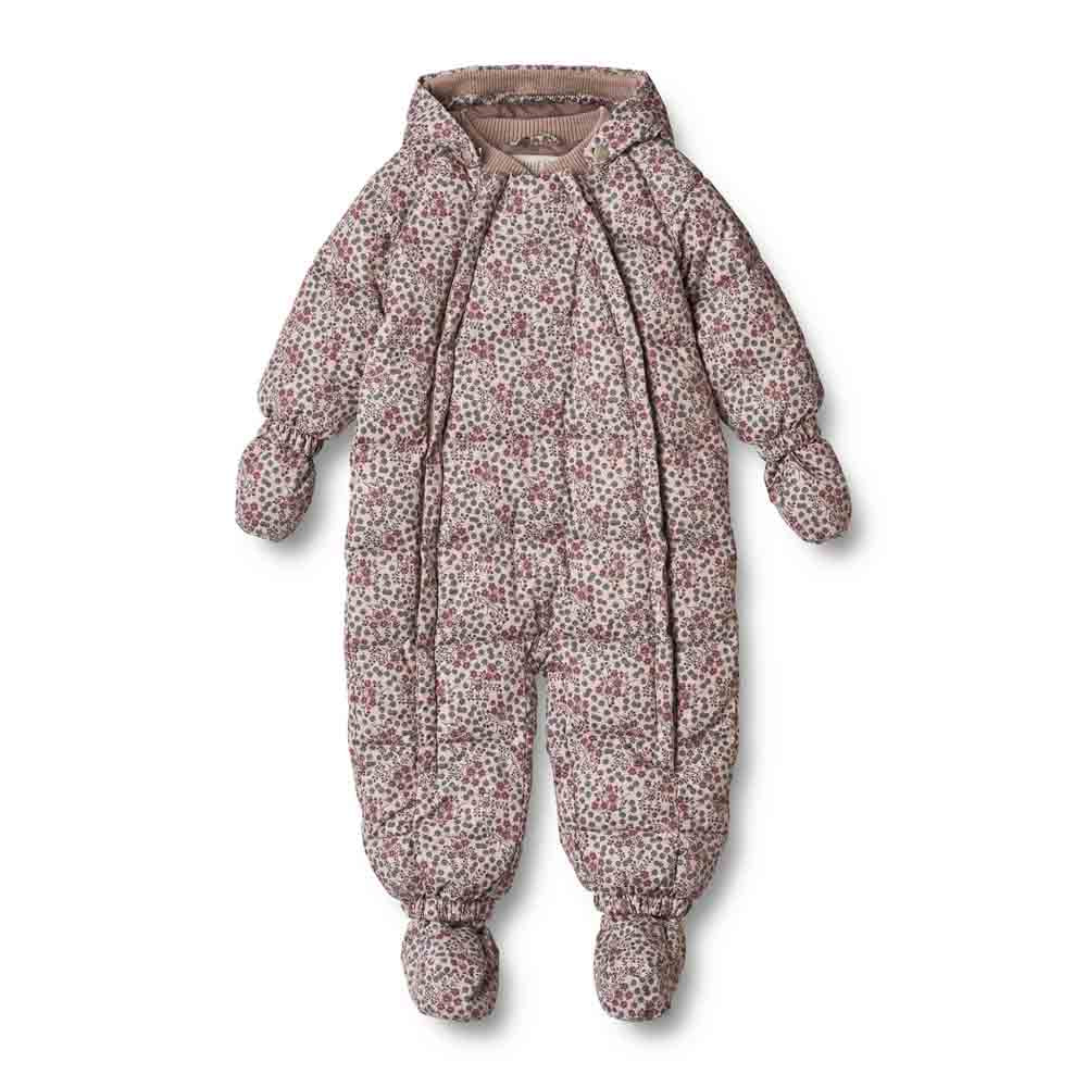 Wheat : Combinaison de neige bébé "Eden" Lilas pâle Baies