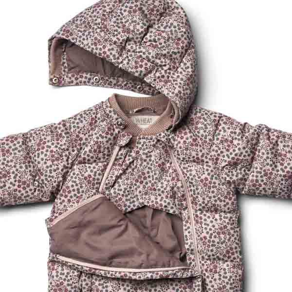 Wheat : Combinaison de neige bébé "Eden" Lilas pâle Baies