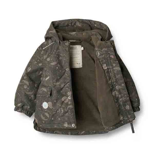 Wheat : Veste d'hiver "Johan Tech" | Dry Black Space