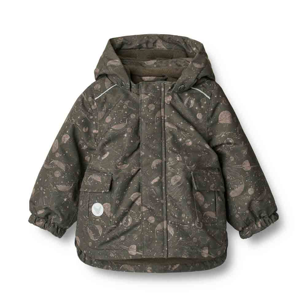 Wheat : Veste d'hiver "Johan Tech" | Dry Black Space