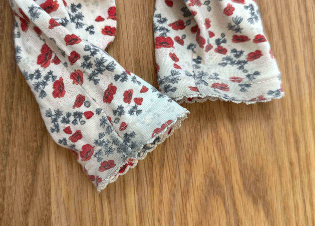 Konges Sløjd "Basic Dress" Kleid Gr. 98 Poppy