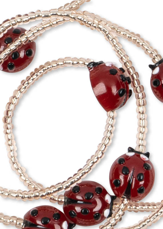 Konges Sløjd : Ensemble de bijoux "Coccinelle" | Collier et bracelet