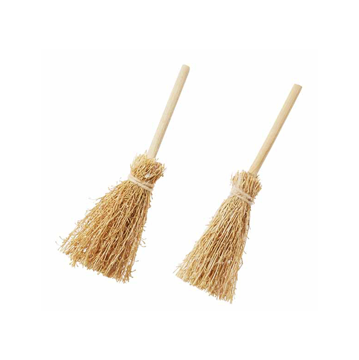 Gnome : Balai | Beige | 1 pièce
