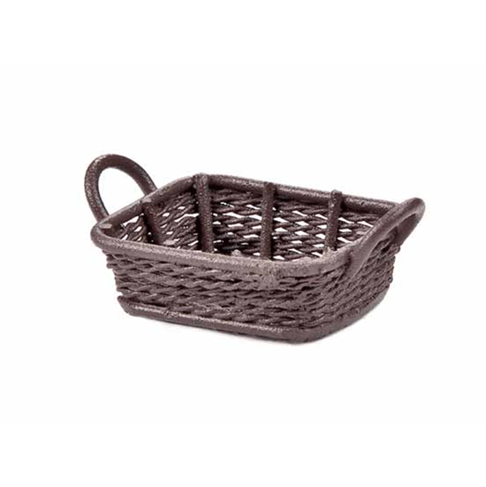 Petit panier "brun" de 3 cm.
