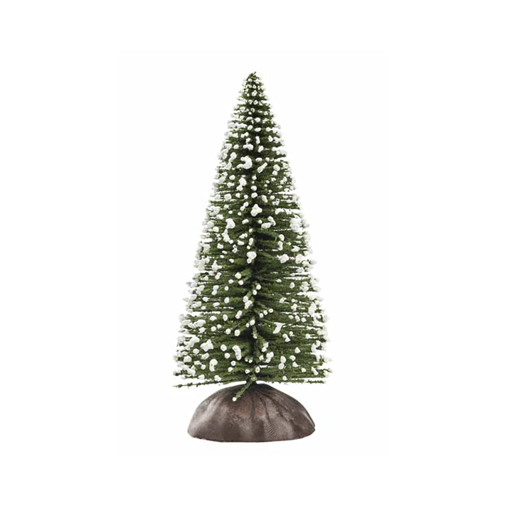 Gnome : Sapin enneigé | vert-blanc | 8 cm
