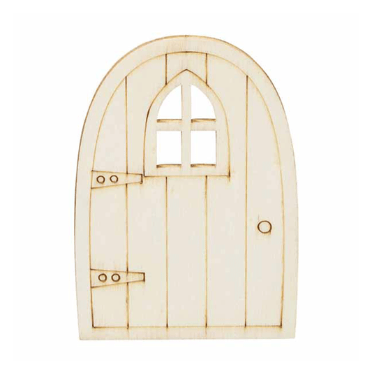 Gnome: Gnome door “round” 6x10x0.3cm