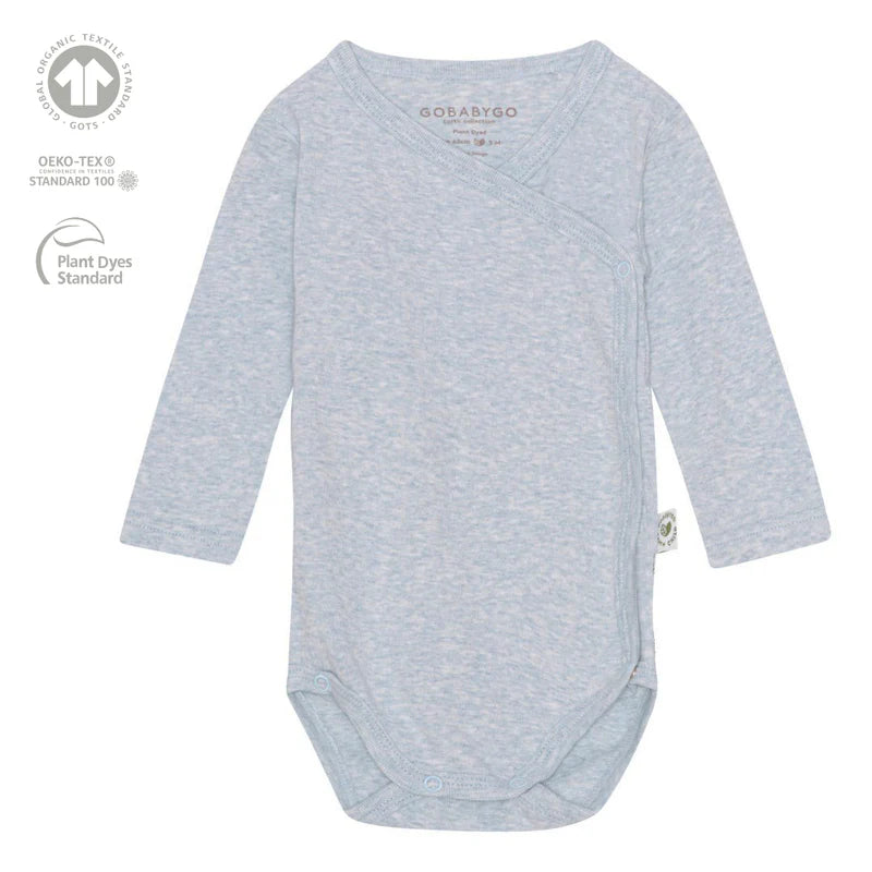 GoBabyGo: Wickelbody blau | Grösse 62