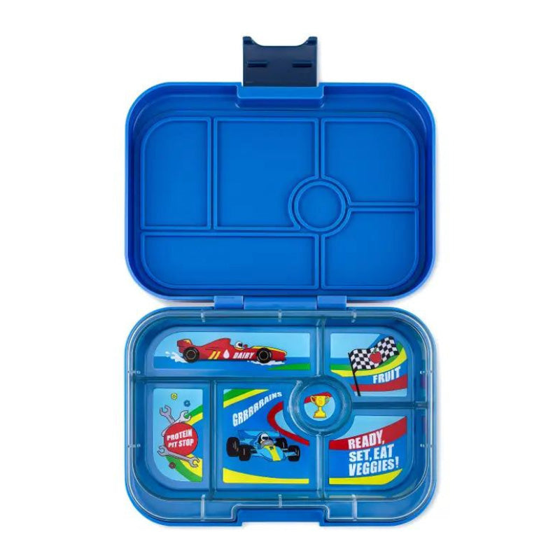 Yumbox : Boîte à goûter | Bleu surf original | 6 compartiments