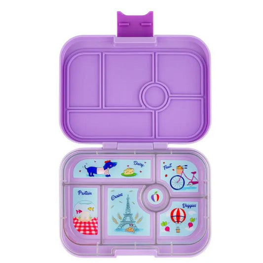 Yumbox: Znüni-Box | Original Lulu Purple | 6 compartments