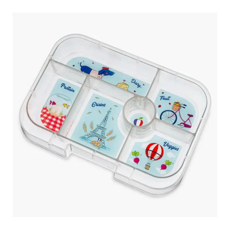 Yumbox : Boîte à goûter | Original Lulu Purple | 6 compartiments