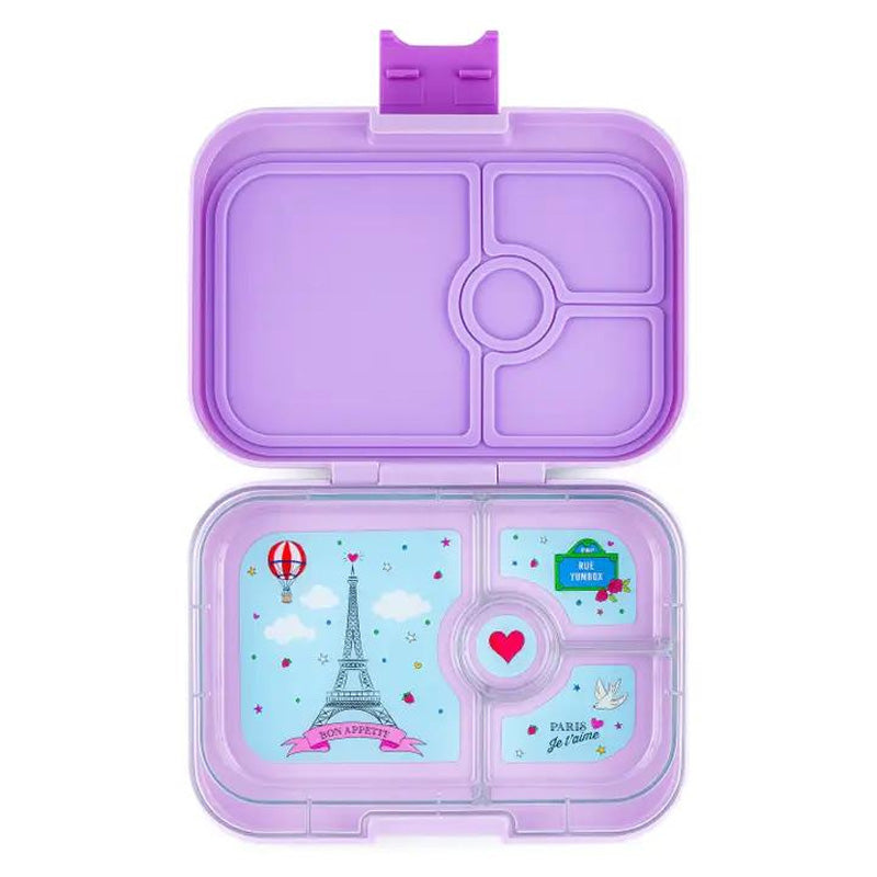 Yumbox : Boîte à goûter | Panino Lulu Violet | 4 compartiments