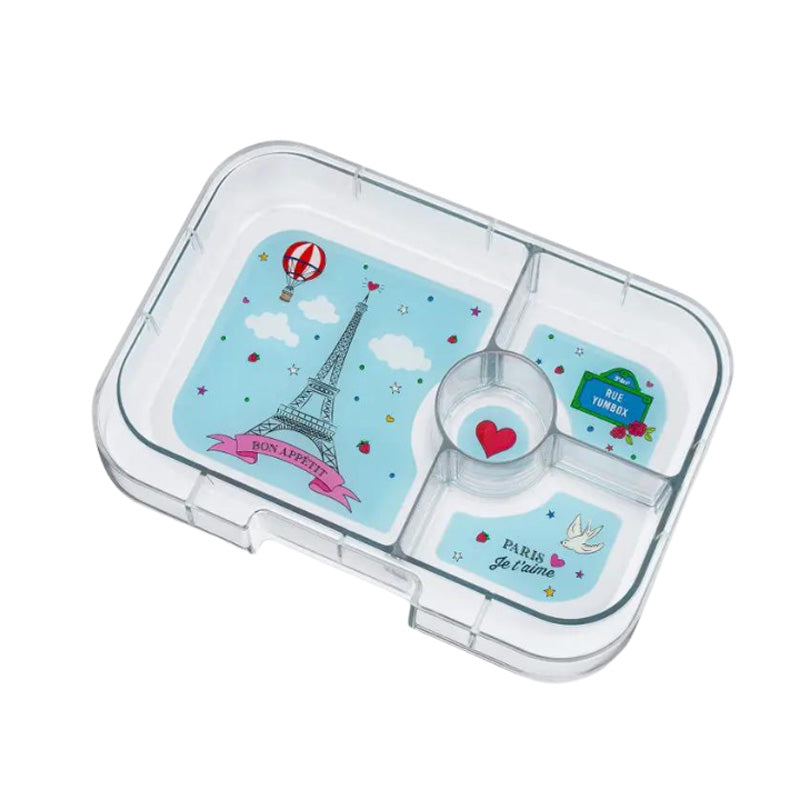 Yumbox : Boîte à goûter | Panino Lulu Violet | 4 compartiments
