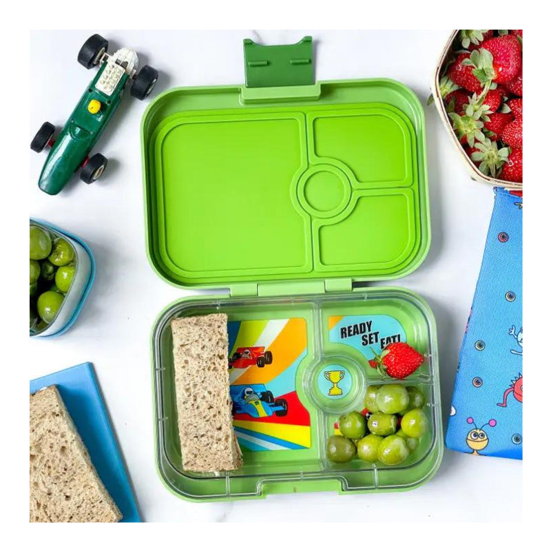 Yumbox : Boîte à goûter | Panino Matcha Green | 4 compartiments