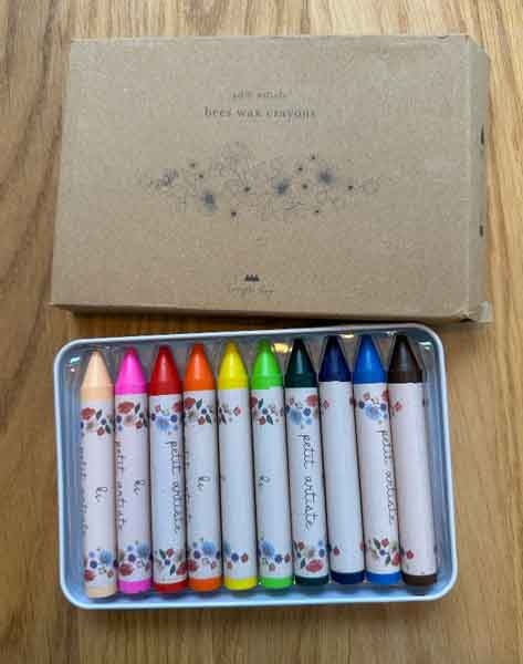 Konges Sløjd wax crayons beeswax