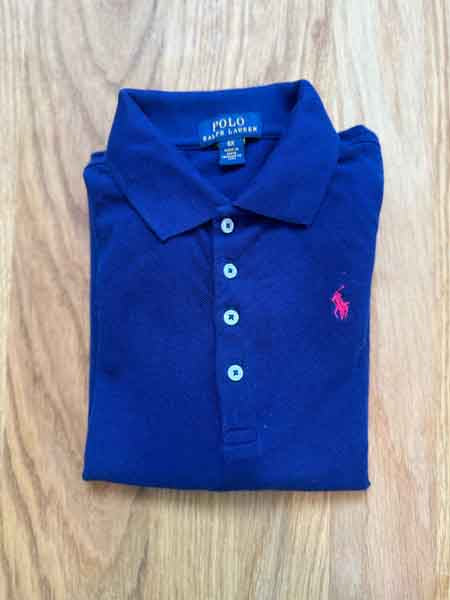 Ralph Lauren Langarm-Polo | 6-7 J.