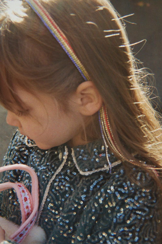 Konges Sløjd: Glitzernder Haarreif "Rainbow hairbrace"