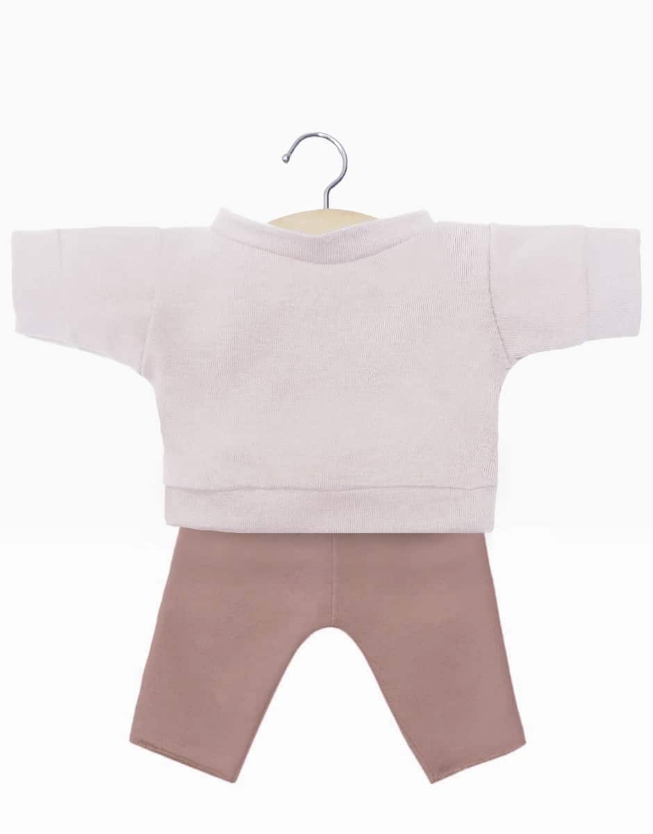 Puppen-Kleidung: Set Sweatshirt & Leggings "Jean-Claude" | Babies