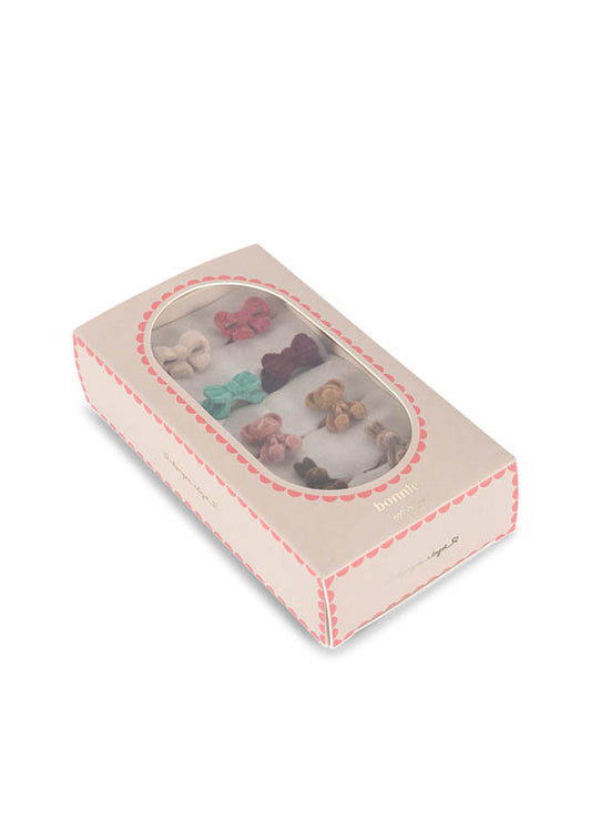 Konges Sløjd: Ring Set "Bonnie" | Misty Rose | Pack of 8