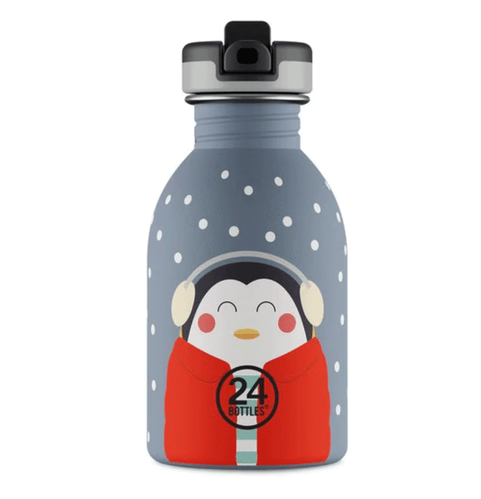 24 Bottles: Trinkflasche Urban "Happy Penguin" 250 ml