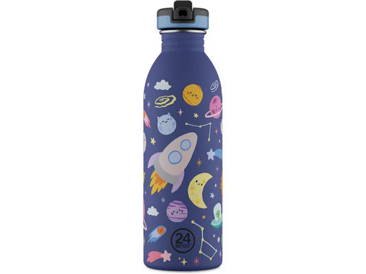 24 Bottles: Space Friends | 500 ml | Dunkelblau