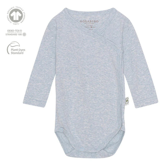 GoBabyGo: Wickelbody blau | Grösse 62