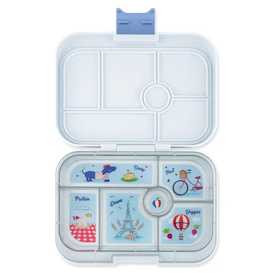 Yumbox: Znüni-Box | Original Hazy Gray | 6 Fächer